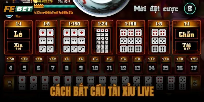 Cách bắt cầu tài xỉu live