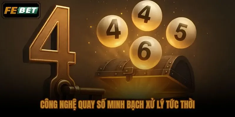 Quy trình quay số lô đề Vietlott Mega 6/45 có dấu vết kiểm tra từng bước