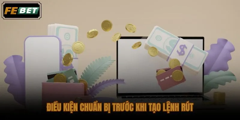 Điều kiện cần đáp ứng trước khi rút tiền FEBET trơn tru