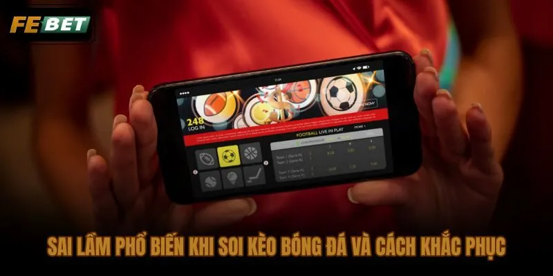 Những lỗi nhận định phổ biến khi soi kèo bóng đá chuyên nghiệp và giải pháp