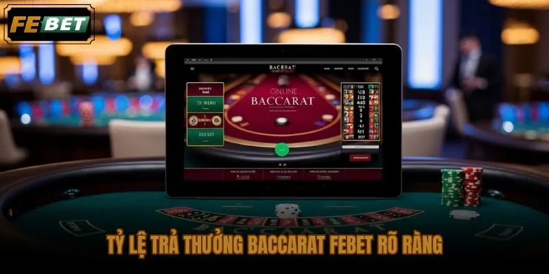 Tỷ lệ trả thưởng baccarat Sexy Dealer FEBET kèm xác suất và hoa hồng