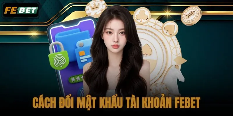 Cách đổi mật khẩu tài khoản FEBET