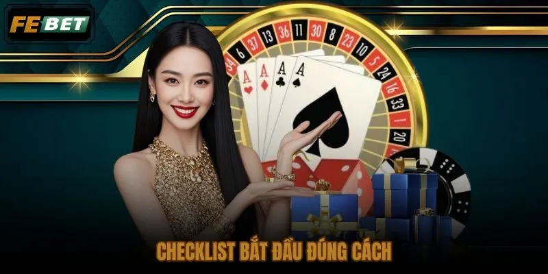 Checklist đăng ký với bảo mật và giao dịch rõ ràng