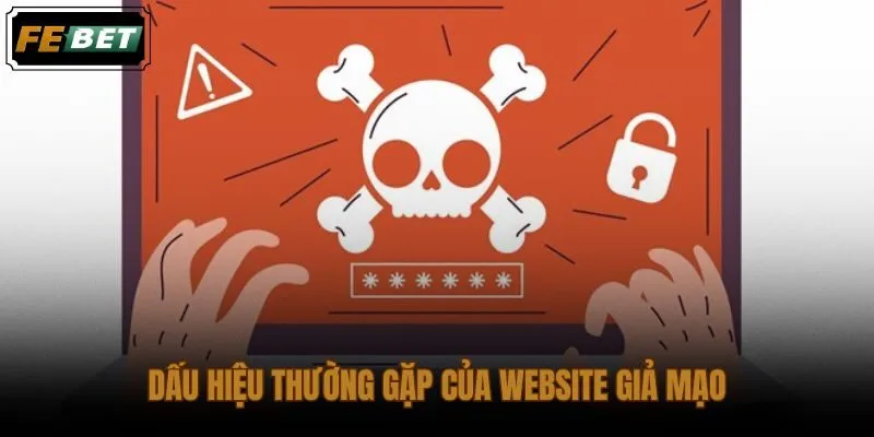 Nhận biết website giả mạo FEBET qua tên miền, giao diện
