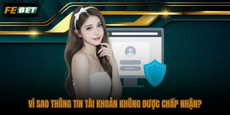 Thông tin đăng nhập sai lệch chỉ từ ký tự nhỏ
